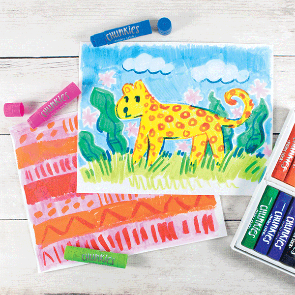 Ooly Chunkies Paint Sticks Original Pack - Set of 12