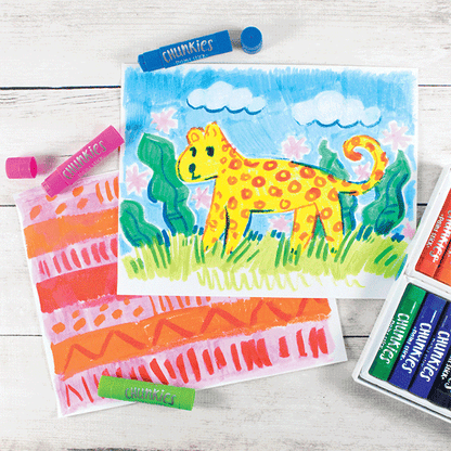Ooly Chunkies Paint Sticks Original Pack - Set of 12