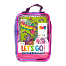 Ooly Let's Go! Activity & Colouring Kit Unicorn Candy Town