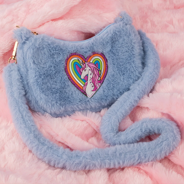 Great Pretenders Rainbow Cuddle Crossbody Periwinkle