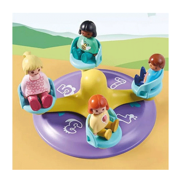 Playmobil 1.2.3 Children's Carousel