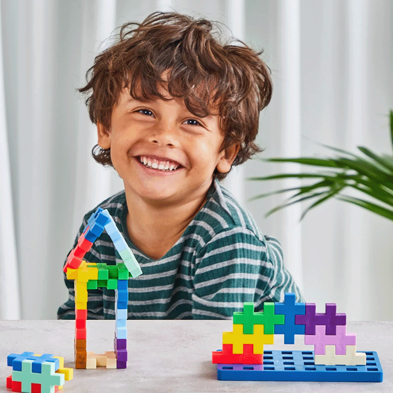 Plus-Plus: BIG Learn to Build - Colorverse - 60 pcs