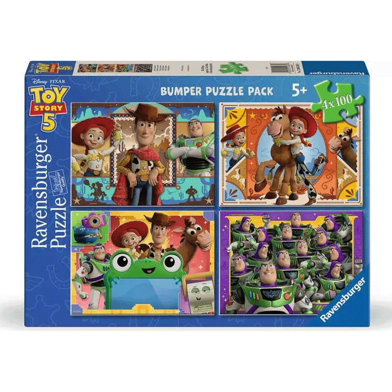 Ravensburger Toy Story 5 4 x 100 Piece Puzzle