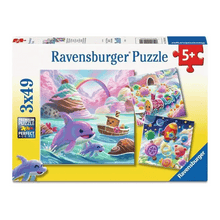 Ravensburger Candy Coastline 3 x 49 Piece Puzzle