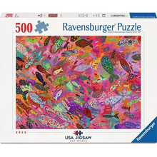Ravensburger Fish in Fuschia 500 Piece Puzzle