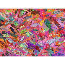 Ravensburger Fish in Fuschia 500 Piece Puzzle