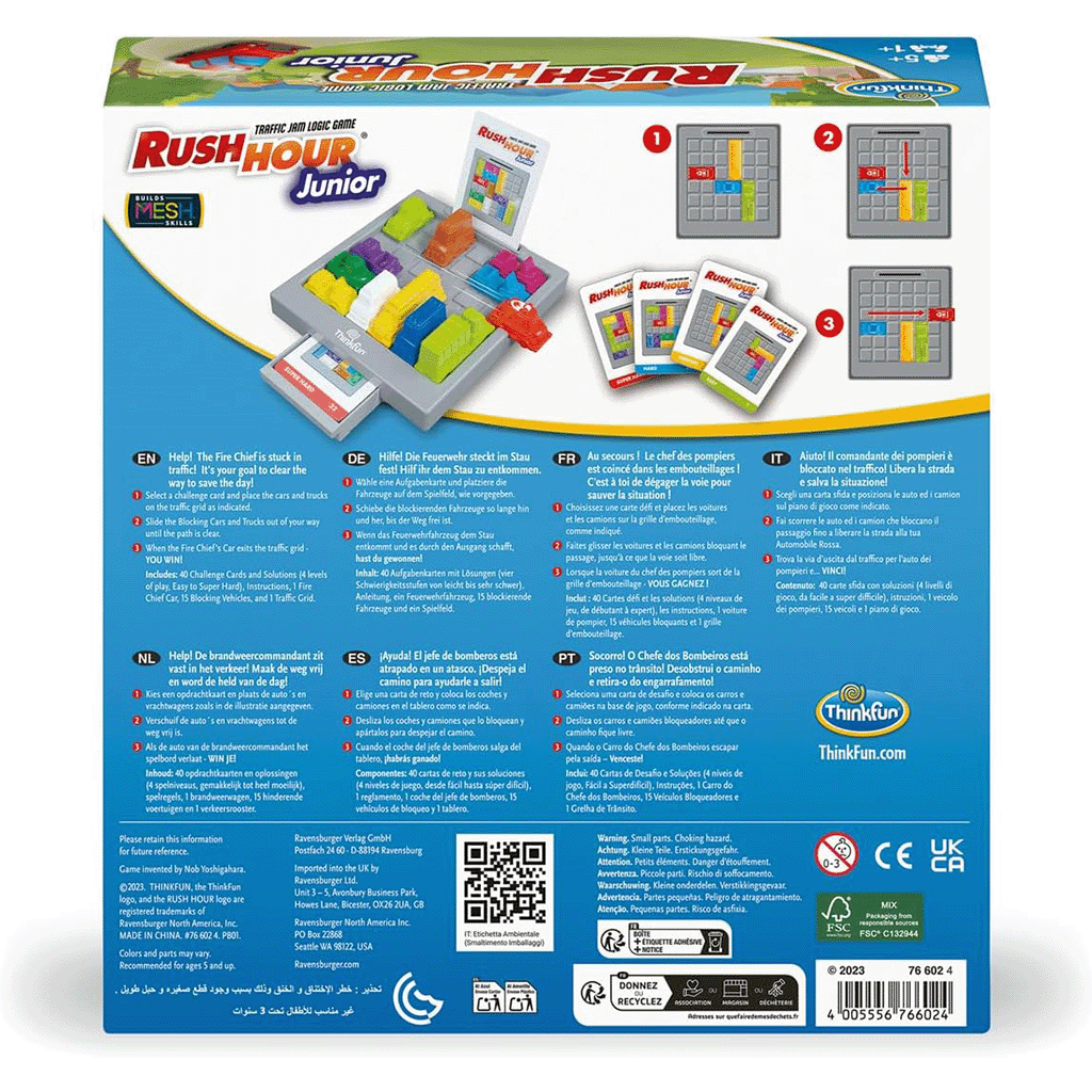 ThinkFun Rush Hour Junior (Refresh)