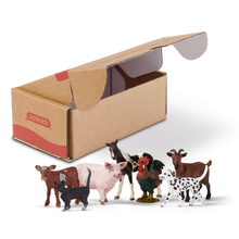 Schleich 7-Piece Farm Animal Bundle