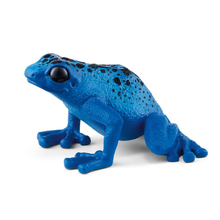 Schleich Wild Life Blue Poison Dart Frog Figurine