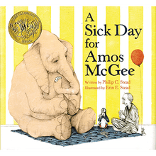 A Sick Day for Amos McGee Hardcover Book