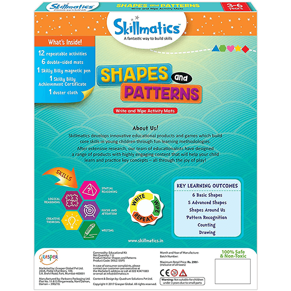 Skillmatics Shapes and Patterns