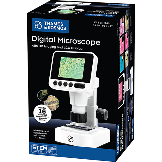 Thames & Kosmos - Digital Microscope with HD Imaging and LCD Display