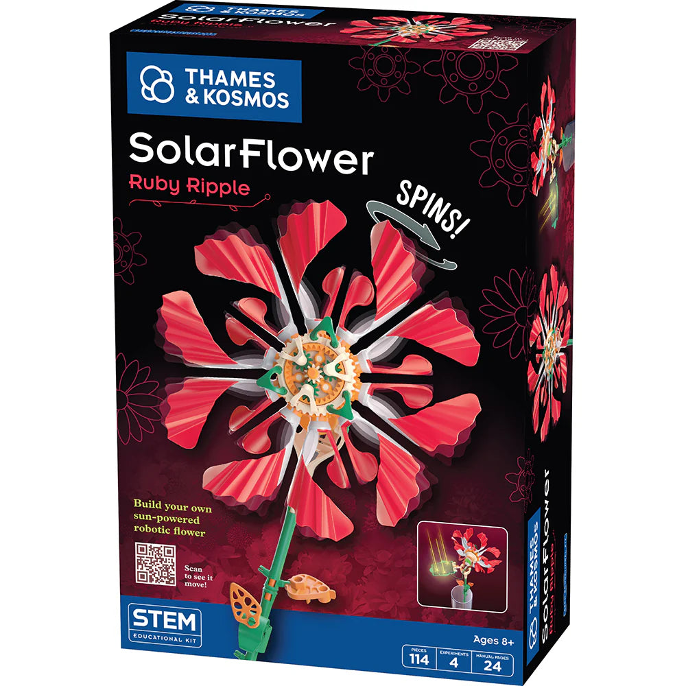 Thames & Kosmos - SolarFlower Ruby Ripple STEM Kit