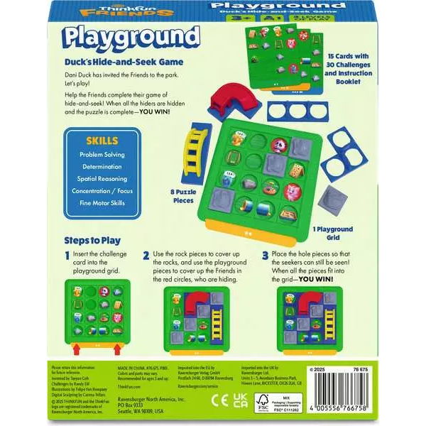 Thinkfun Friends Playground Game