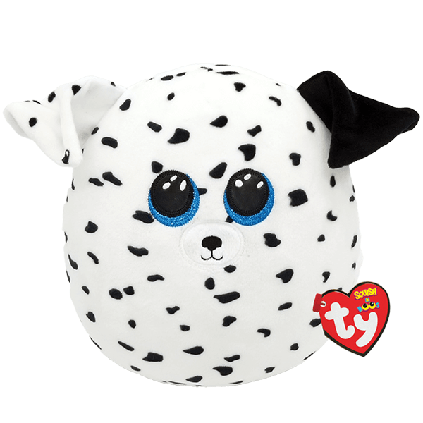 Ty Squishy Beanies - Fetch Dalmatian (Medium 10")
