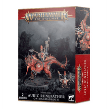 Warhammer Age of Sigmar: Auric Runefather on Magmadroth