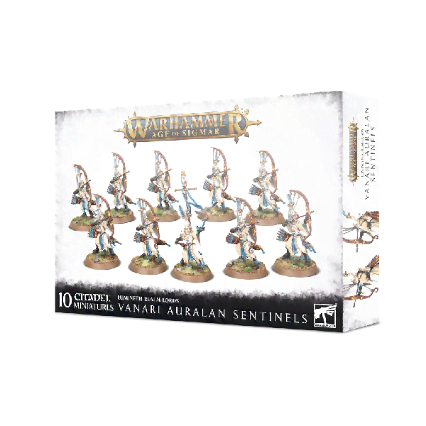 Warhammer Age of Sigmar: Lumineth Realm-Lords Vanari Auralan Sentinels