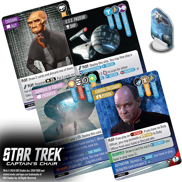 Star Trek Captain's Chair Board Game