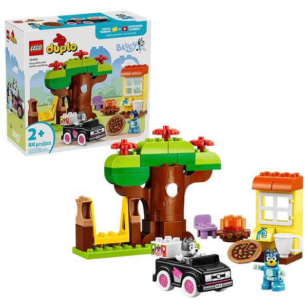 LEGO DUPLO 10469 Pizza Girls with Muffin and Bluey