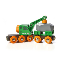 Brio Clever Crane Wagon