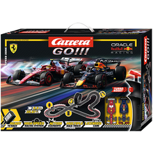 Carrera GO!!! Speed Zone: Formula 1 Verstappen vs. Hamilton 1:43 Slot Car Set