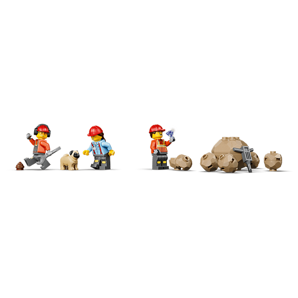 LEGO City 60494 Dump Truck and Front End Loader