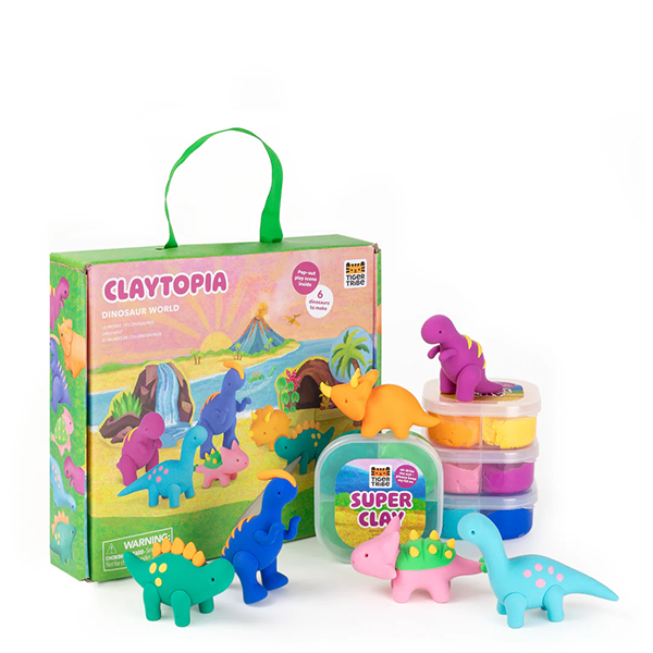 Tiger Tribe - Claytopia: Dinosaur World