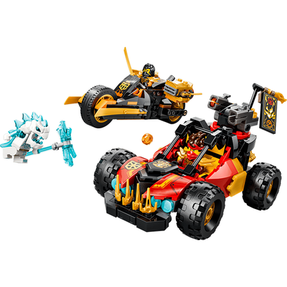 LEGO NINJAGO 71864 Kai and Coles Combiner Vehicles
