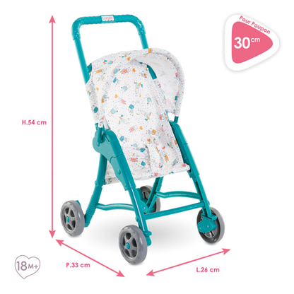 corolle-strollerbears-dimensions
