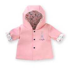 corolle-weekendinparisreversiblerainjacket-pink
