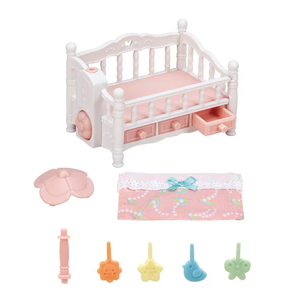 Calico Critters Crib with Mobile