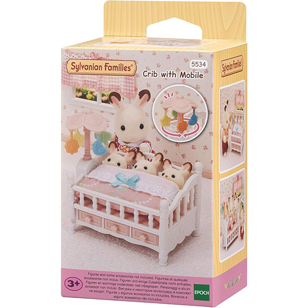Calico Critters Crib with Mobile