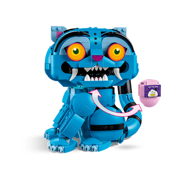 LEGO KPop Demon Hunters 72537 Derpy Tiger and Sussie Bird