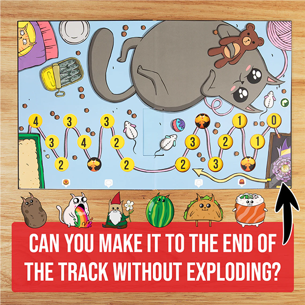 Exploding Kittens Board Game