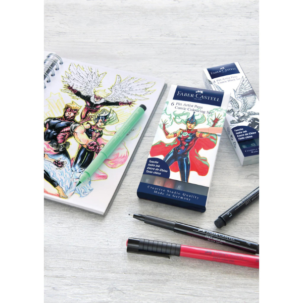 fabercastell-4pittartistcomicset-colour2
