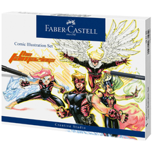 fabercastell-comicillustrationset-box