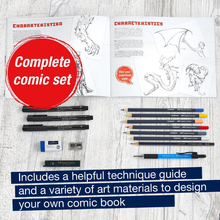 fabercastell-comicillustrationset-completeset
