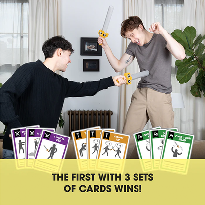 Exploding Kittens - Lets Hit Each other with Fake Swords Game