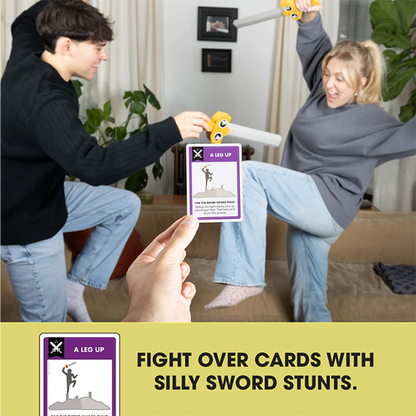 Exploding Kittens - Lets Hit Each other with Fake Swords Game