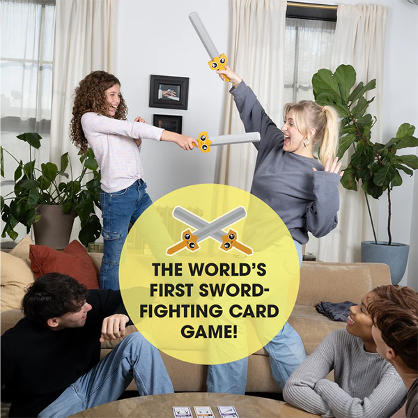 Exploding Kittens - Lets Hit Each other with Fake Swords Game