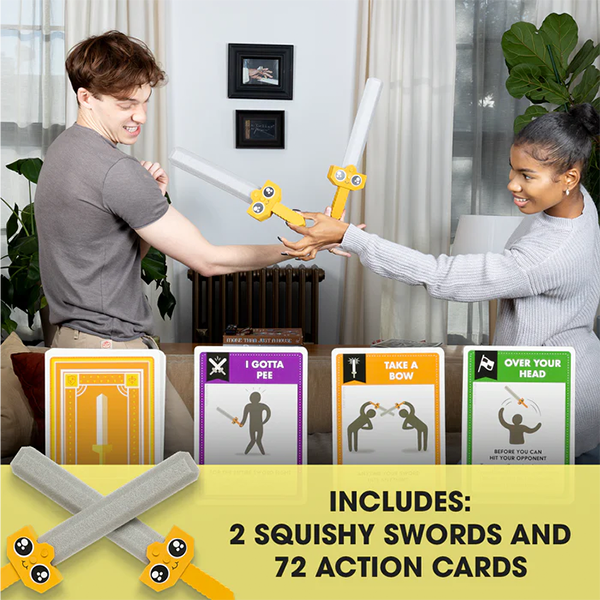 Exploding Kittens - Lets Hit Each other with Fake Swords Game