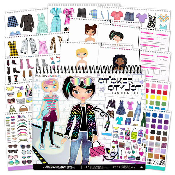 Fashion Angels: Fashion Sticker Stylist Multicolor Set