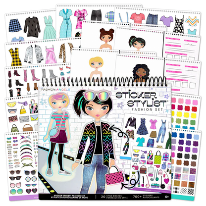 Fashion Angels: Fashion Sticker Stylist Multicolor Set