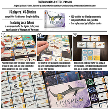 Finspan Sharks and Reefs Expansion Game