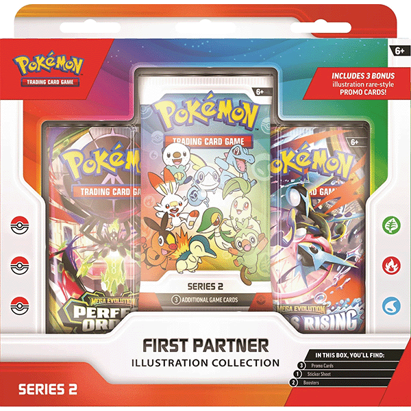 Pokemon First Partner Illustration Collection Series 2