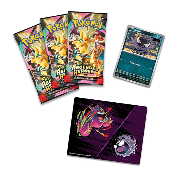 Pokemon Trading Card Game: Mega Evolution - Ascended Heroes Ghastly Tech Sticker Collection