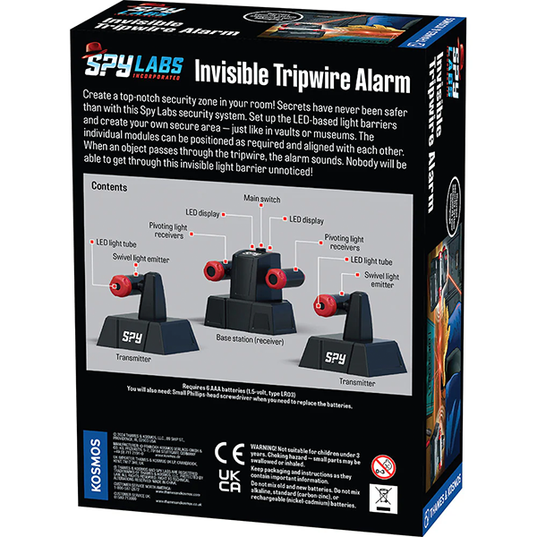 Thames & Kosmos Spy Labs Invisible Tripwire Alarm