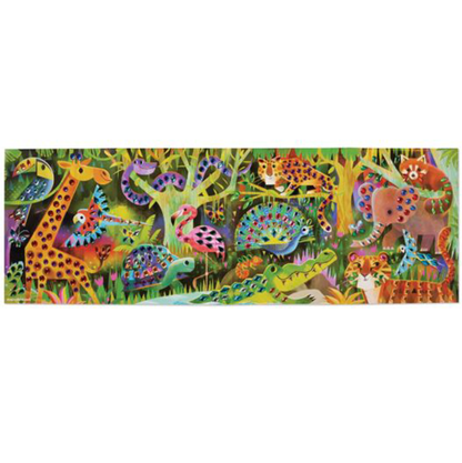 Crocodile Creek Jewel Art Poster Jungle Paradise