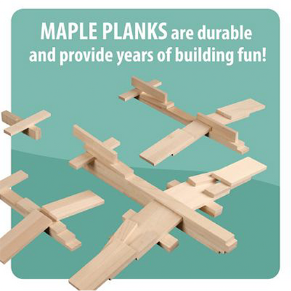 Keva Maple 400 Plank Set