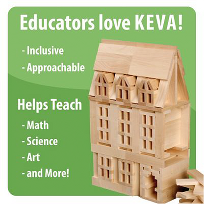 Keva Maple 400 Plank Set